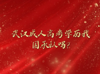 武汉成人高考学历我国承认吗?